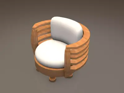 Modern Chair Free 3D model get