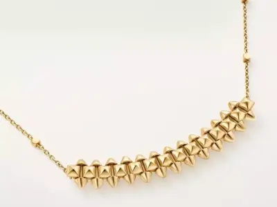 CLASH - NECKLACE 3D print model