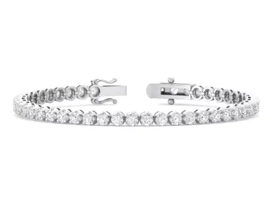 Tennis Bracelet 3dm stl renders images details 3D print model 3D print model