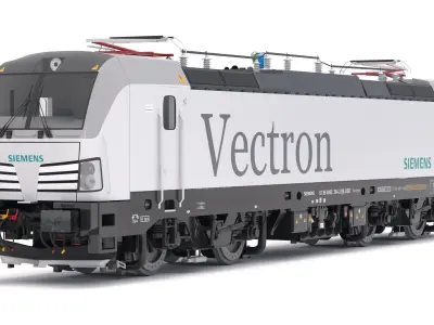 Siemens Vectron Engine 3D model