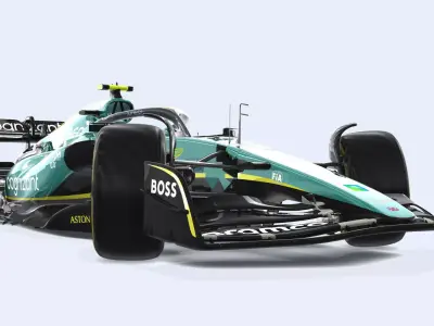 Aston Martin AMR22 3D model