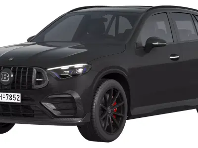 Brabus 730 AMG GLC63 2025 3D model