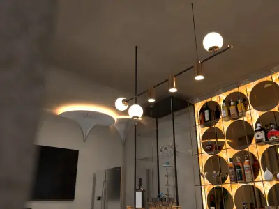 Bar Room 3D model
