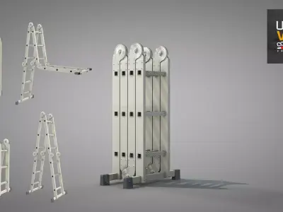 Construction - Multifunctional Ladder 3D model