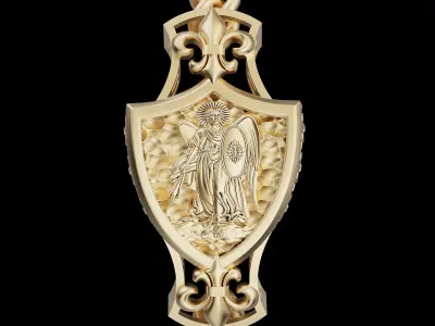 Angel  bracelet silver gold printable jewelry 3D model 3D print model