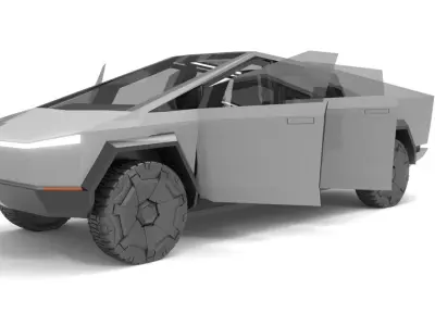 Tesla Cybertruck 3D model