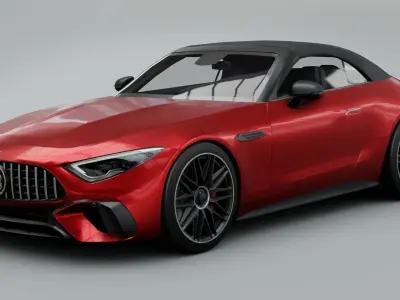 Mercedes-Benz SL 63 AMG 2022 3D model