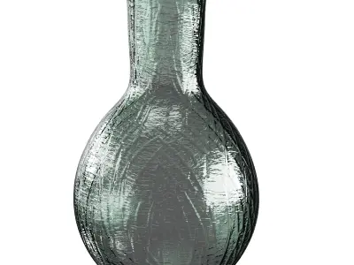 Vase decor Low-poly 3D model 11