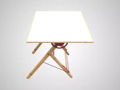 Drafting Table 3D model