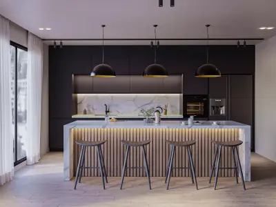 kitchen 3D model shop