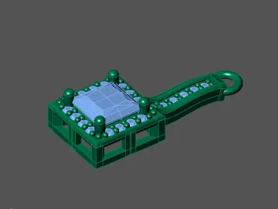 Women Pendants 3DM STL Pendant Renders Details 3D print model 3D print model