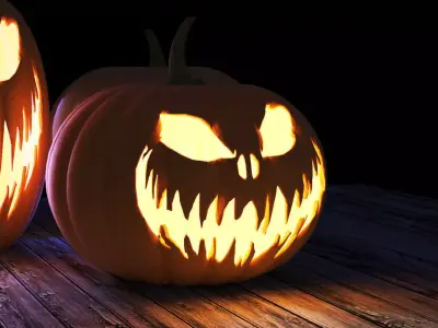 Halloween pumpkin 3D model