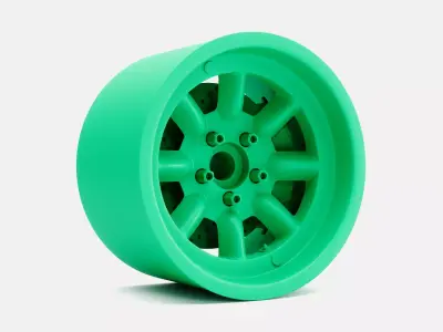 15x10 Minilite Wheel and Brake 3D print model