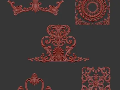 Trim Ornament 80 3D model