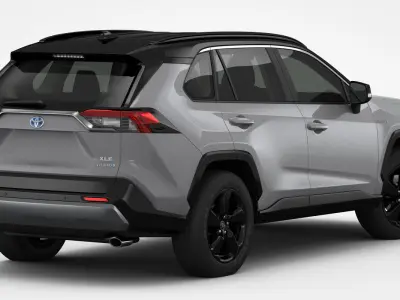 Toyota RAV4 Hybrid 2019 3D model