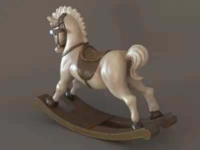 Rocking Horse 3D model