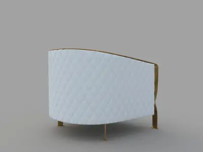 Lounge Arm Chair 3D model