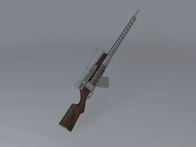 RG 6s Rifle Guitar Free 3D model