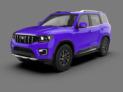 Mahindra Scorpio-N 2022 3D model
