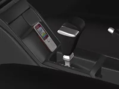 VINTAGE HONDA CAR 3D model