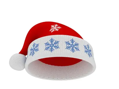 New Year Hat 3D model