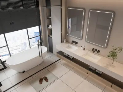 Bathroom 89 3D model