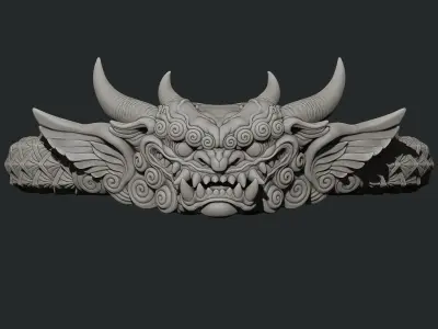  Ghost Control Bracelet Mythical Beast Bracelet 3D model