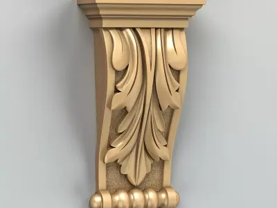 Corbel 015 3D model