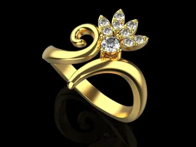 RING LORIANN   76 3D print model