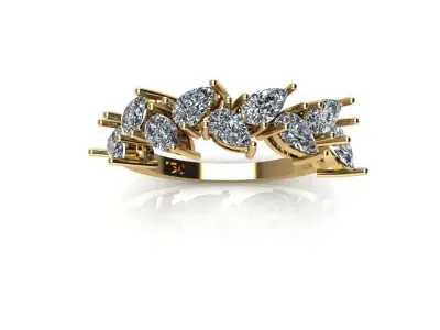RING DROPS 3D print model