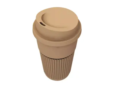 disposable coffee cup candle mold free Free 3D print model