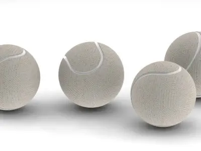 Tennis Ball Free 3D model get