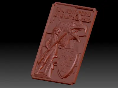 Freedom 3D print model