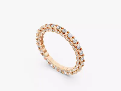 ETERNITY RING-RJ037 3D print model