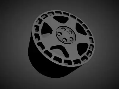 Fifteen52 Turbomac scalable and Printable rim 3D print model