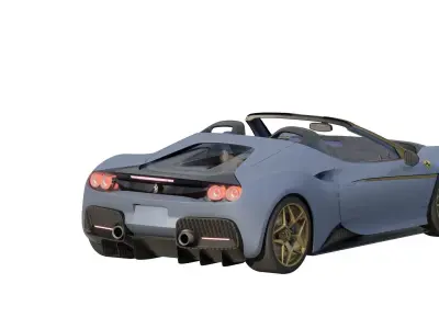 ferrari j50 3D model