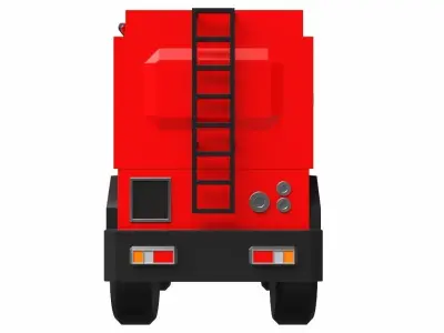 Toy Fire Truck 3D model