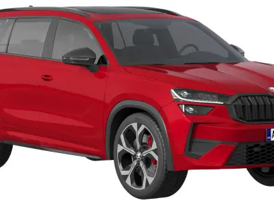 Skoda Kodiaq RS 2025 3D model