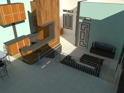 House Type 13 x 12 100 M2 3D model