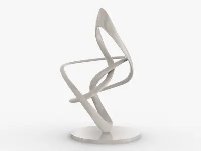 Modern Sculpture Cycloid Complex Decotration  3D print model