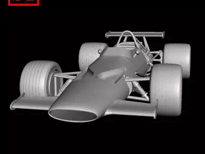 Formula 1 - McLaren M7A 1968 3D print model