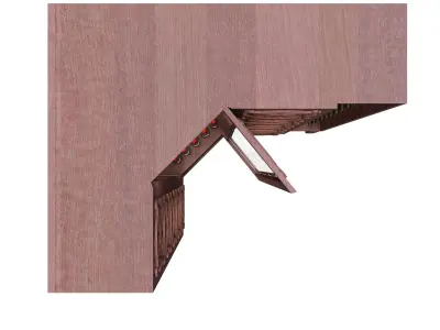 wine cabinet 3D model