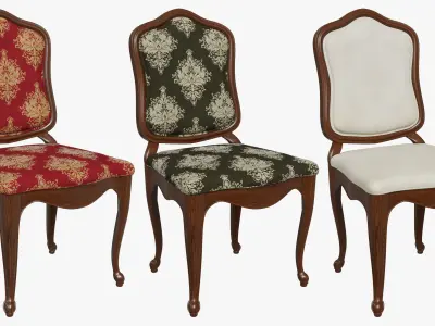 Classic chair 01 3D model