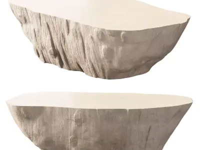 Oakmont outdoor coffee table 3D model