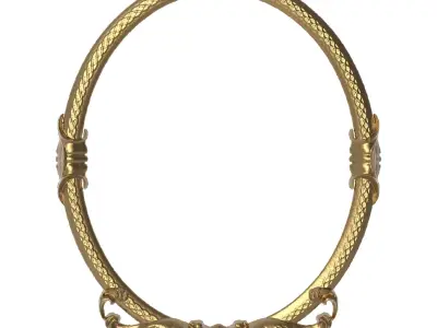 Carved Picture Frame 3D model 66
