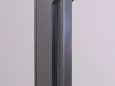 Pillar Sci-Fi Low-poly 3D model
