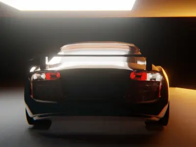 Car - Audi 3D model