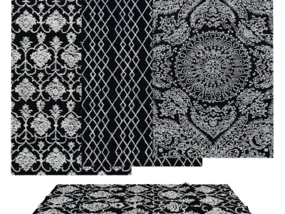 Rugs No 111 Low-poly 3D model