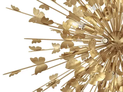 Circa Lighting Farfalle Large Chandelier Low-poly 3D model