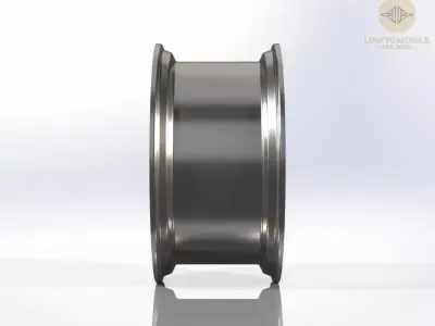 OZ Rally Racing Wheel High-Detail 3D Model Low-poly 3D model 3D print model